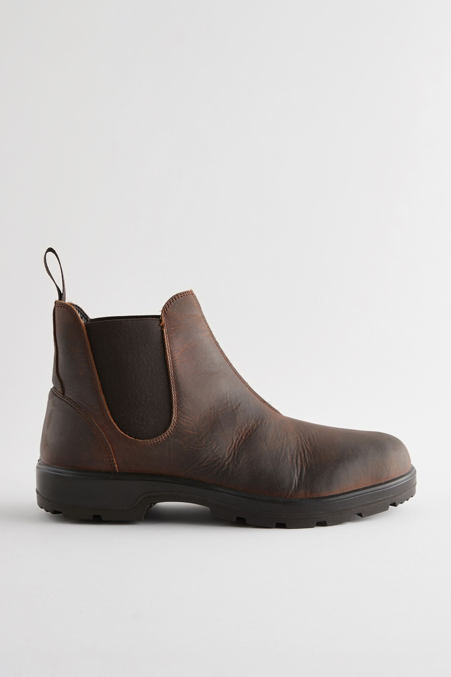 Buy Brown Waterproof Leather Chelsea Boots from the Next UK online shop