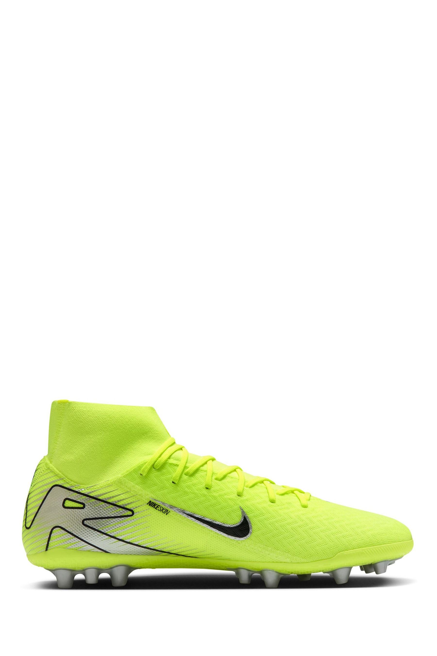 Buy Nike Volt Black Adults Mercurial Superfly 10 Academy Artificial Ground Football Boots from the Next UK online shop