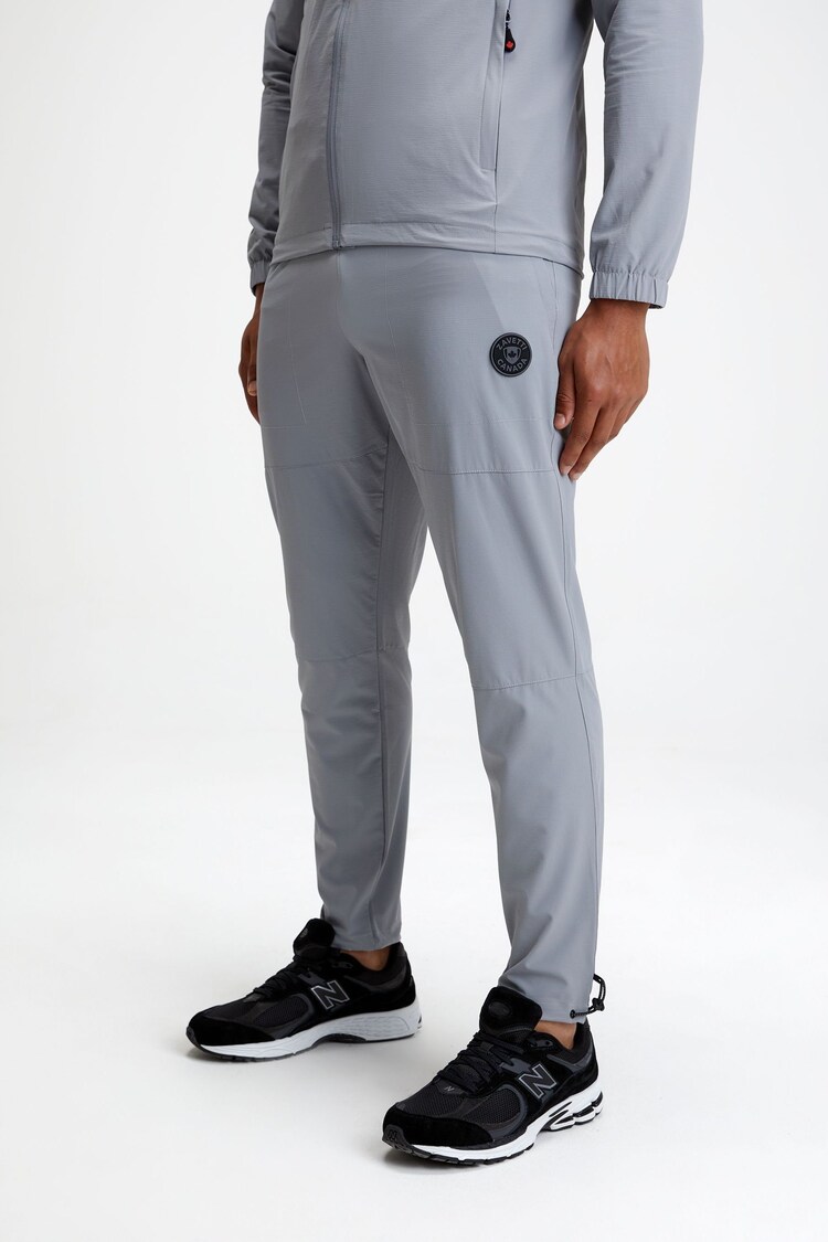 Zavetti Canada Grey Dentero Woven Pants - Image 2 of 5