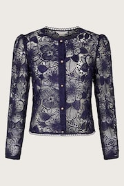 Monsoon Blue Abelia Lace Jacket - Image 5 of 5