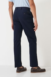 Crew Clothing Blue Straight Chinos - Image 2 of 5