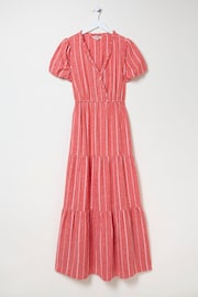 FatFace Red Stripe Maxi Dress - Image 6 of 6