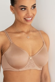 Pour Moi Nude Effortless Non Padded Underwired Double Layer Moulded Bra - Image 1 of 4