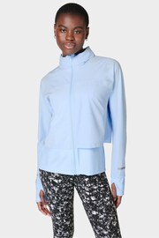 Sweaty Betty Breeze Blue Fast Track Running Jacket - Image 1 of 9