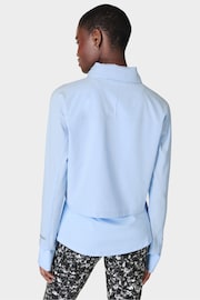 Sweaty Betty Breeze Blue Fast Track Running Jacket - Image 2 of 9