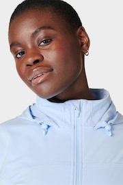 Sweaty Betty Breeze Blue Fast Track Running Jacket - Image 3 of 9