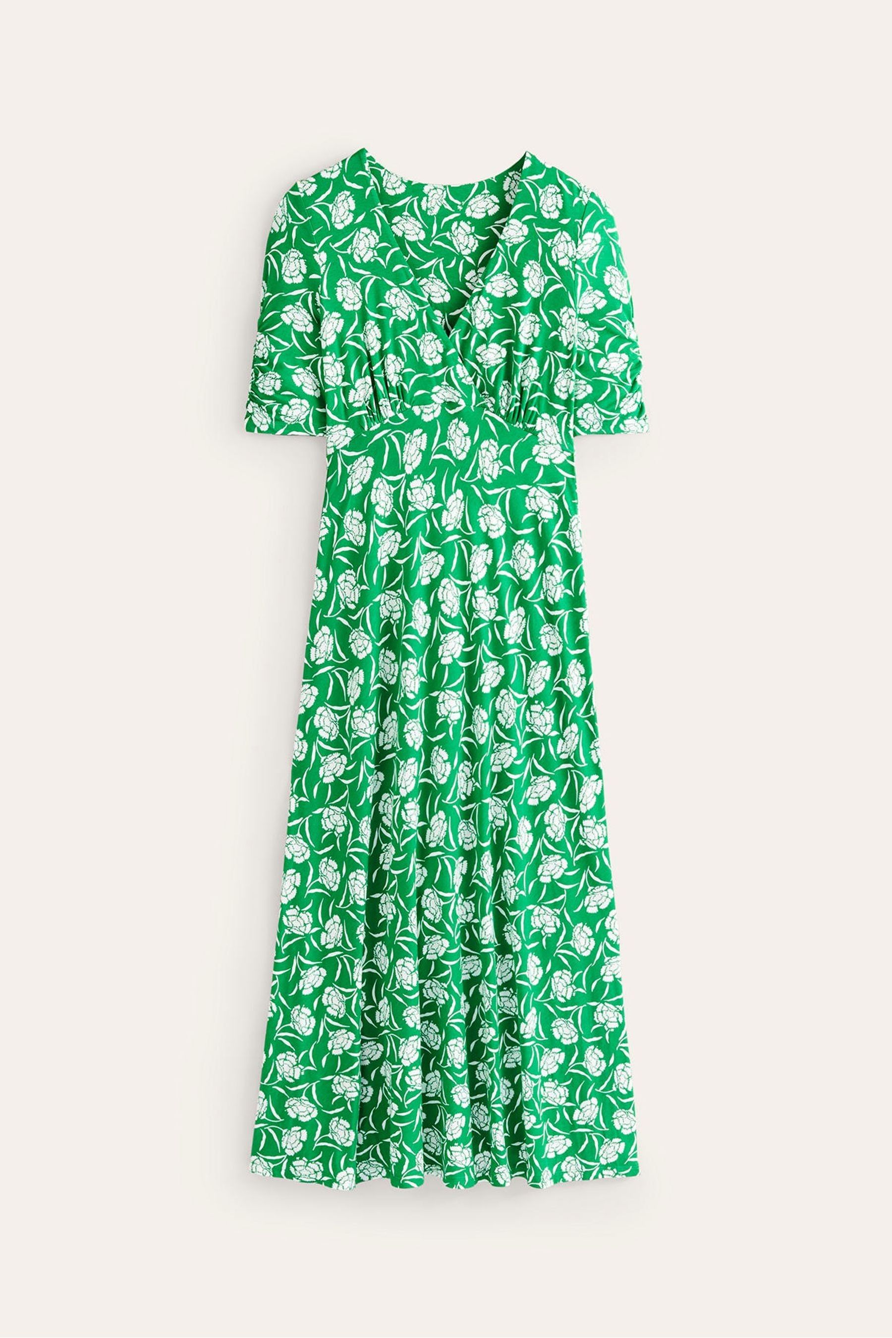 Buy Boden Green Rebecca Jersey Midi Tea Dress from Next Luxembourg