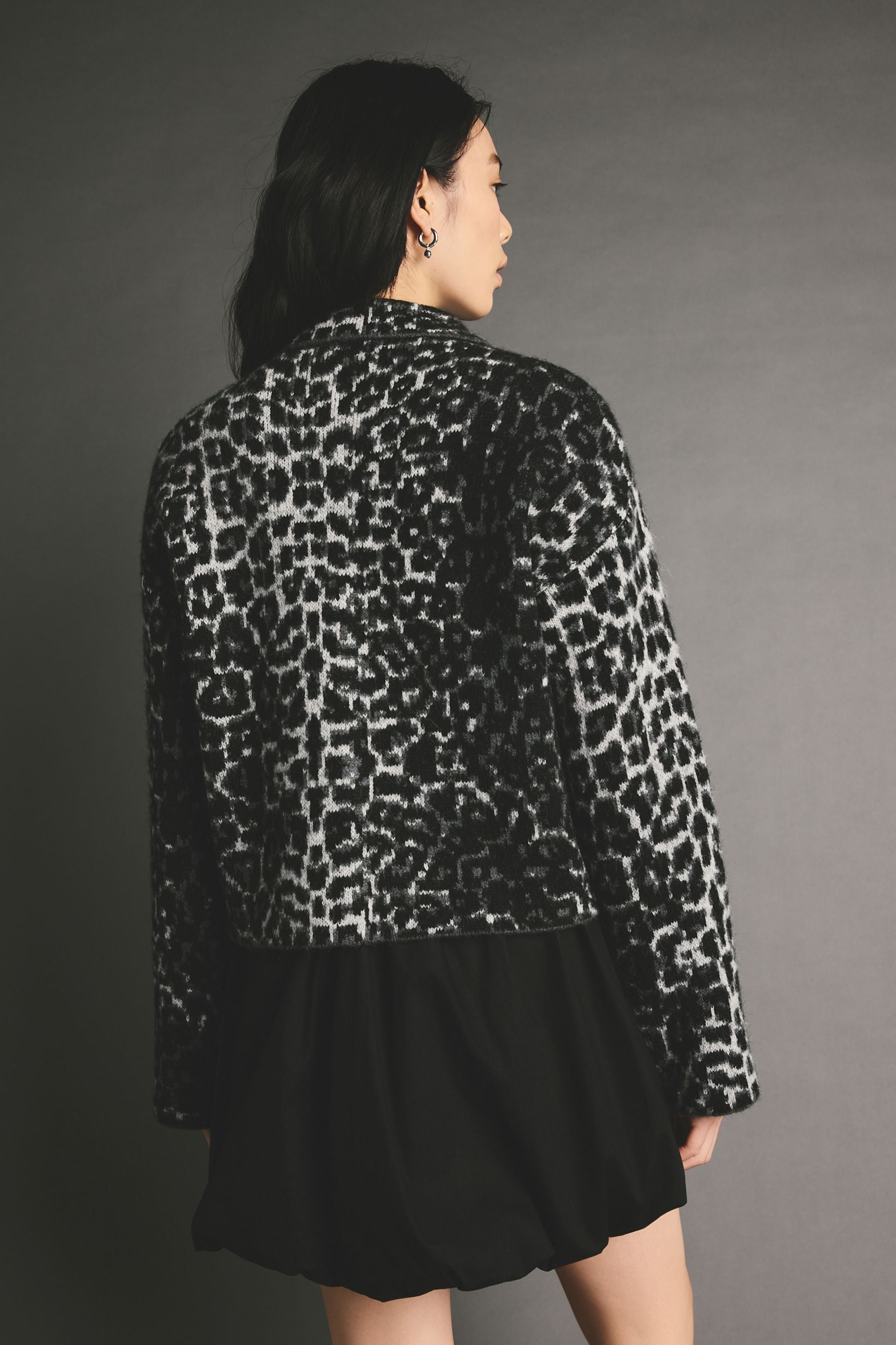 Next animal print cardigan deals