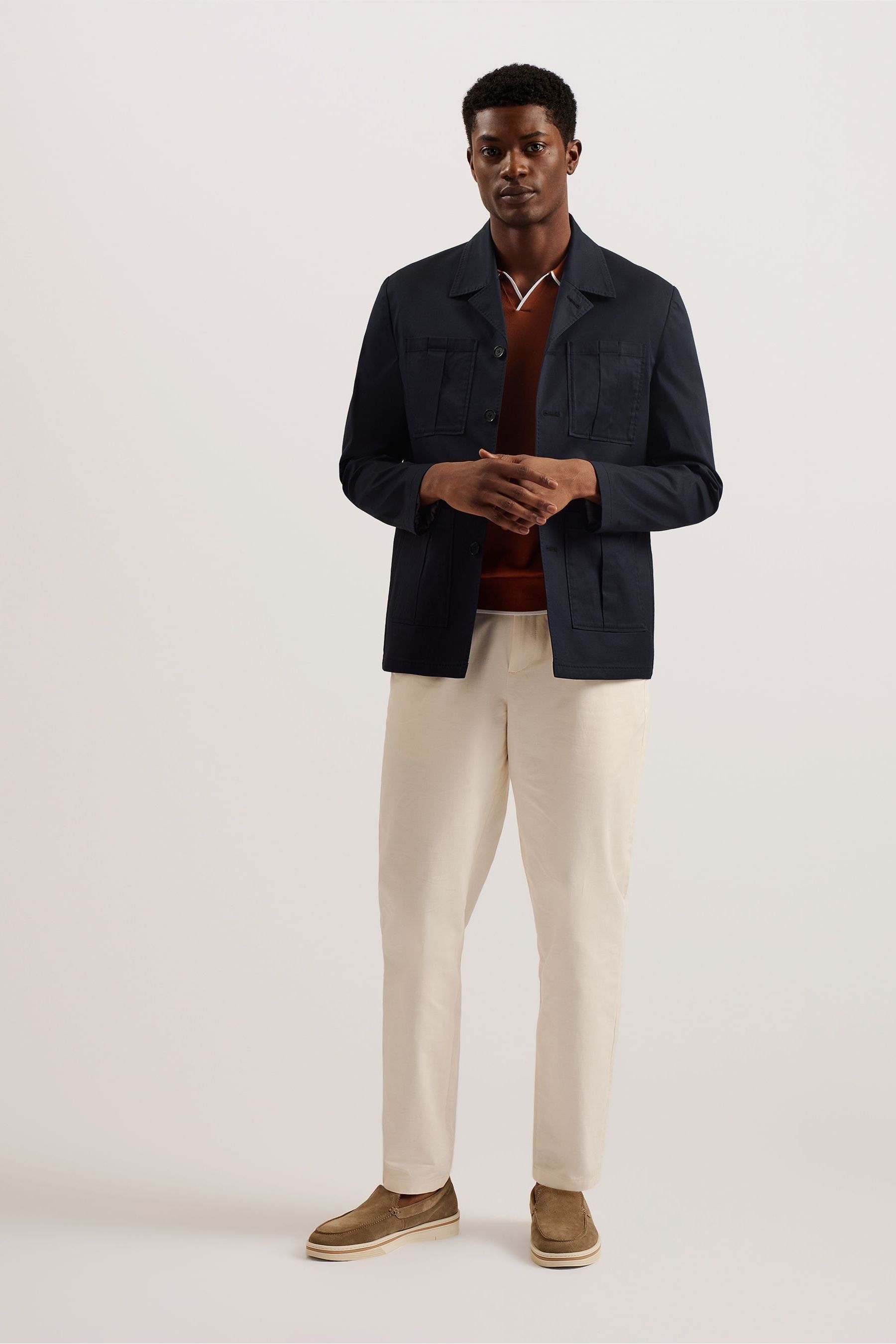 Tailored safari jacket on sale
