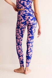 Boden Pink High Waist Pocket Leggings - Image 3 of 5