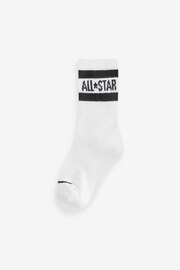 Converse Multi Little Kids Crew Socks 6 Pack - Image 6 of 9