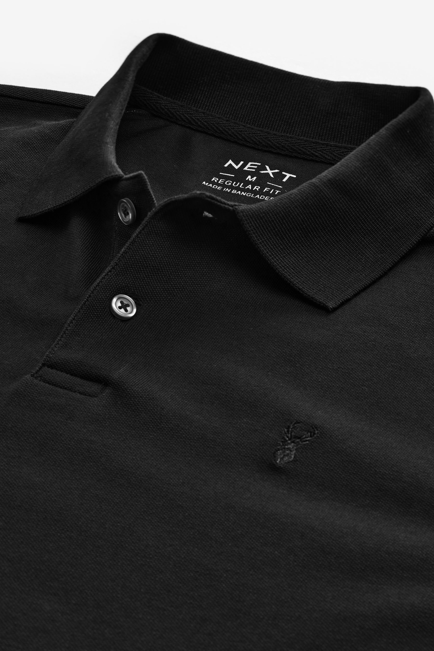 Black polo shirt next 2025