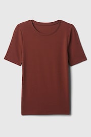 Gap Brown Modern Crew Neck Short Sleeve T-Shirt - Image 4 of 4