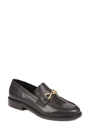 Jones Bootmaker Mari Leather Black Loafers - Image 2 of 5