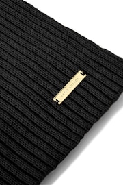 Katie Loxton Black Knitted Scarf - Image 2 of 3