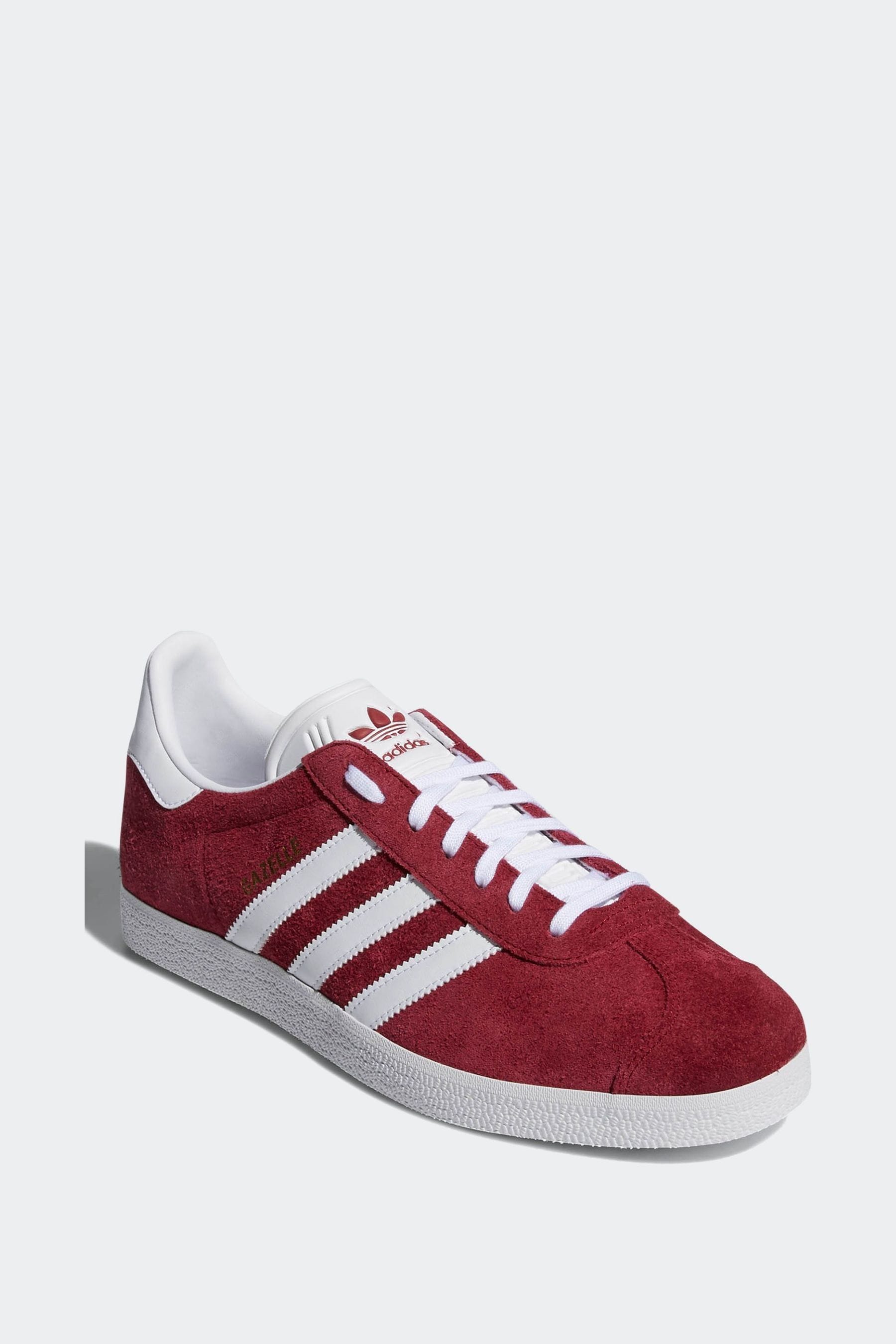 Buy adidas Originals Burgundy Red Gazelle Trainers from the Next UK online shop