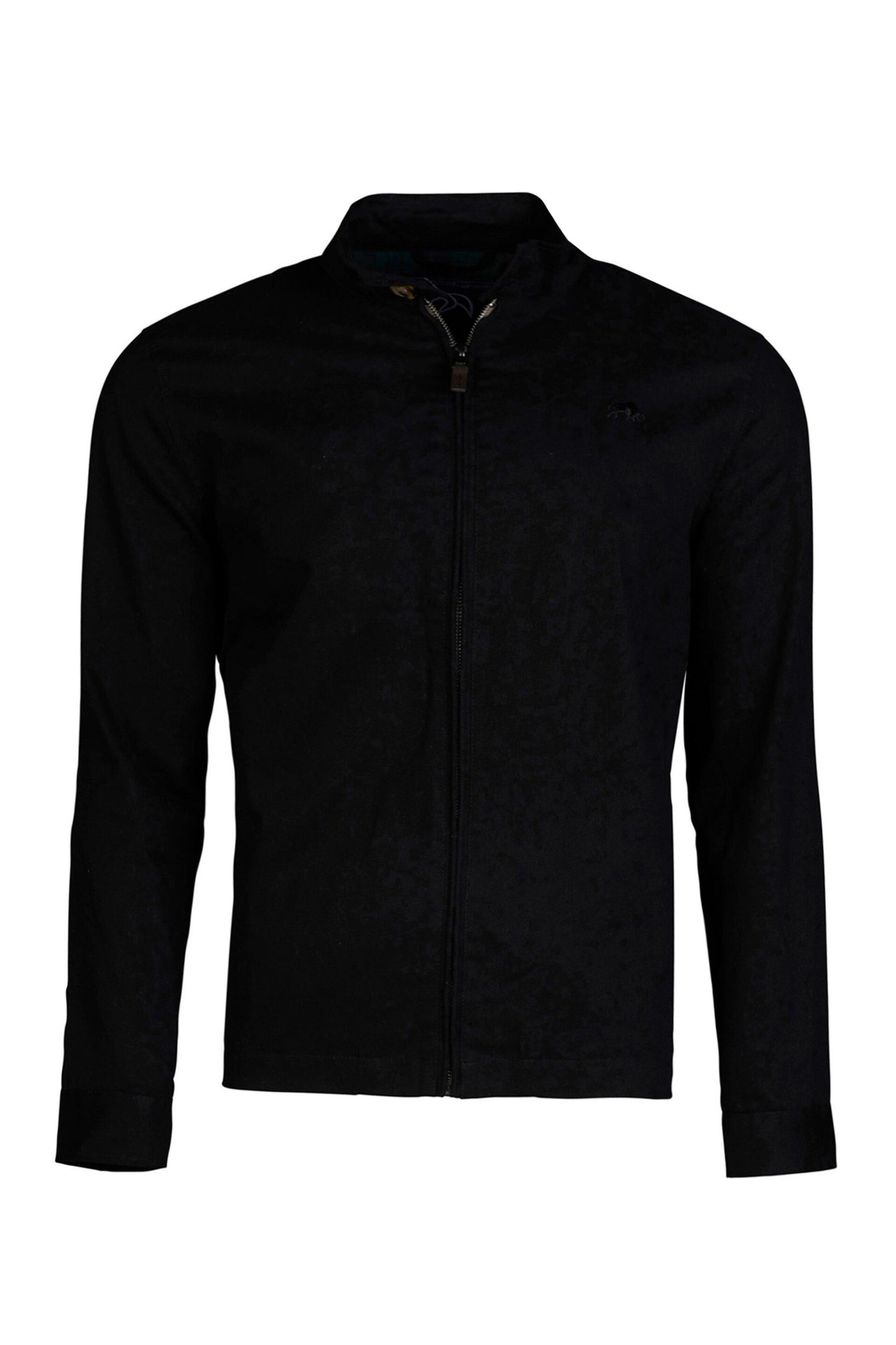 Raging Bull Classic Harrington Black Jacket - Image 6 of 8