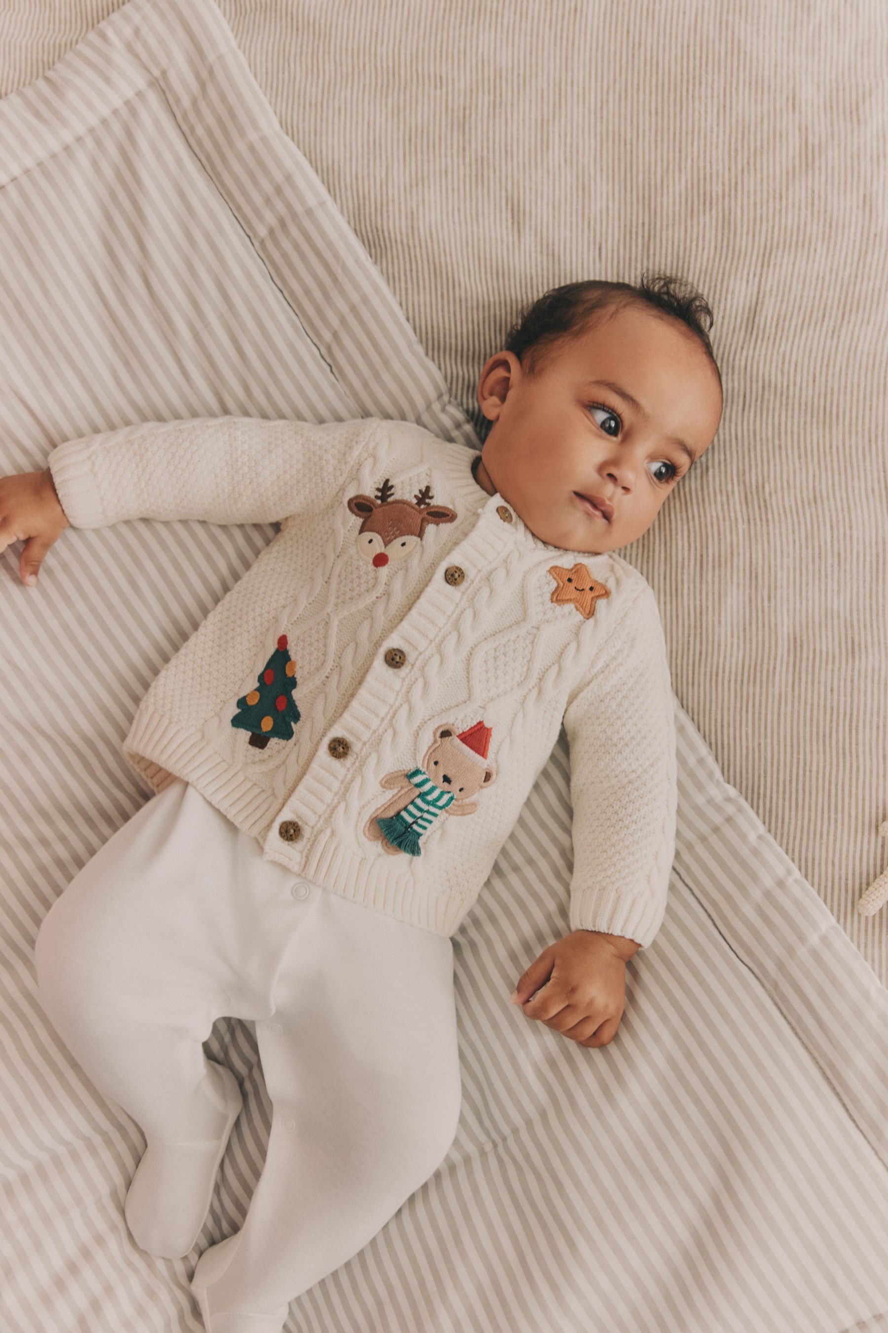Baby christmas cardigan 2025