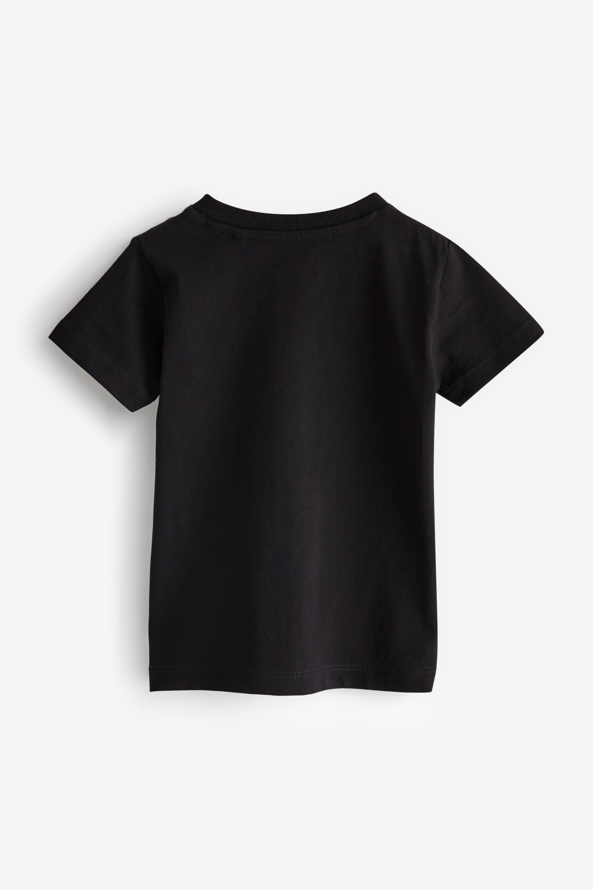 Black Short Sleeve Batman T-Shirt (9mths-7yrs) - Image 2 of 3