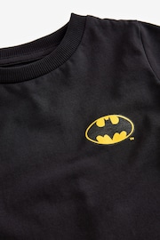 Black Short Sleeve Batman T-Shirt (9mths-7yrs) - Image 3 of 3
