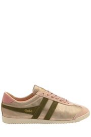 Gola Gold Tone Ladies Bullet Blaze Lace Up Trainers - Image 1 of 3