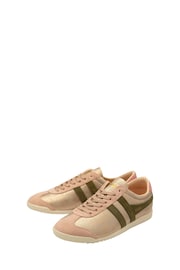 Gola Gold Tone Ladies Bullet Blaze Lace Up Trainers - Image 2 of 3