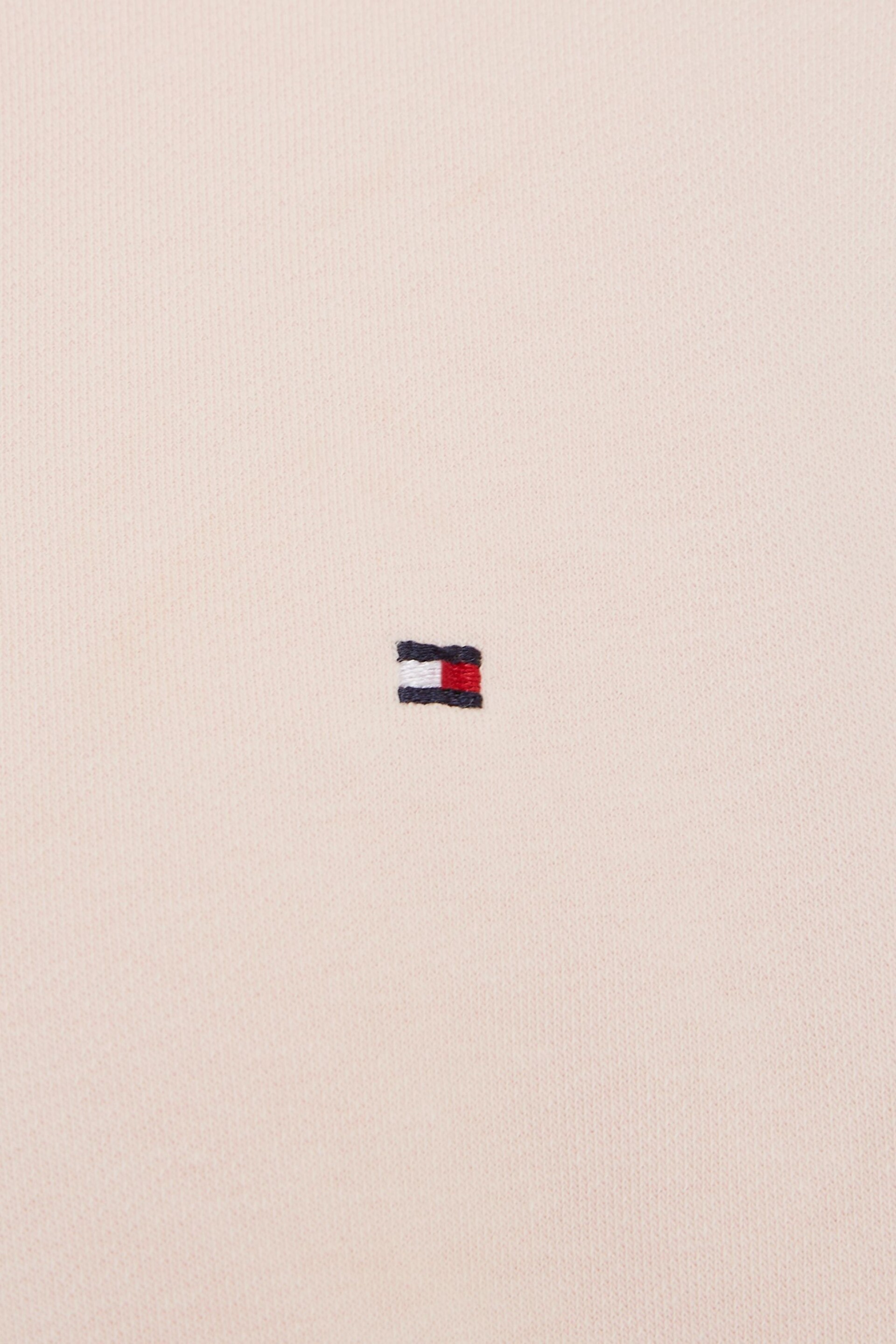 Tommy Hilfiger Pink Global Stripe Half Zip Sweater - Image 6 of 6