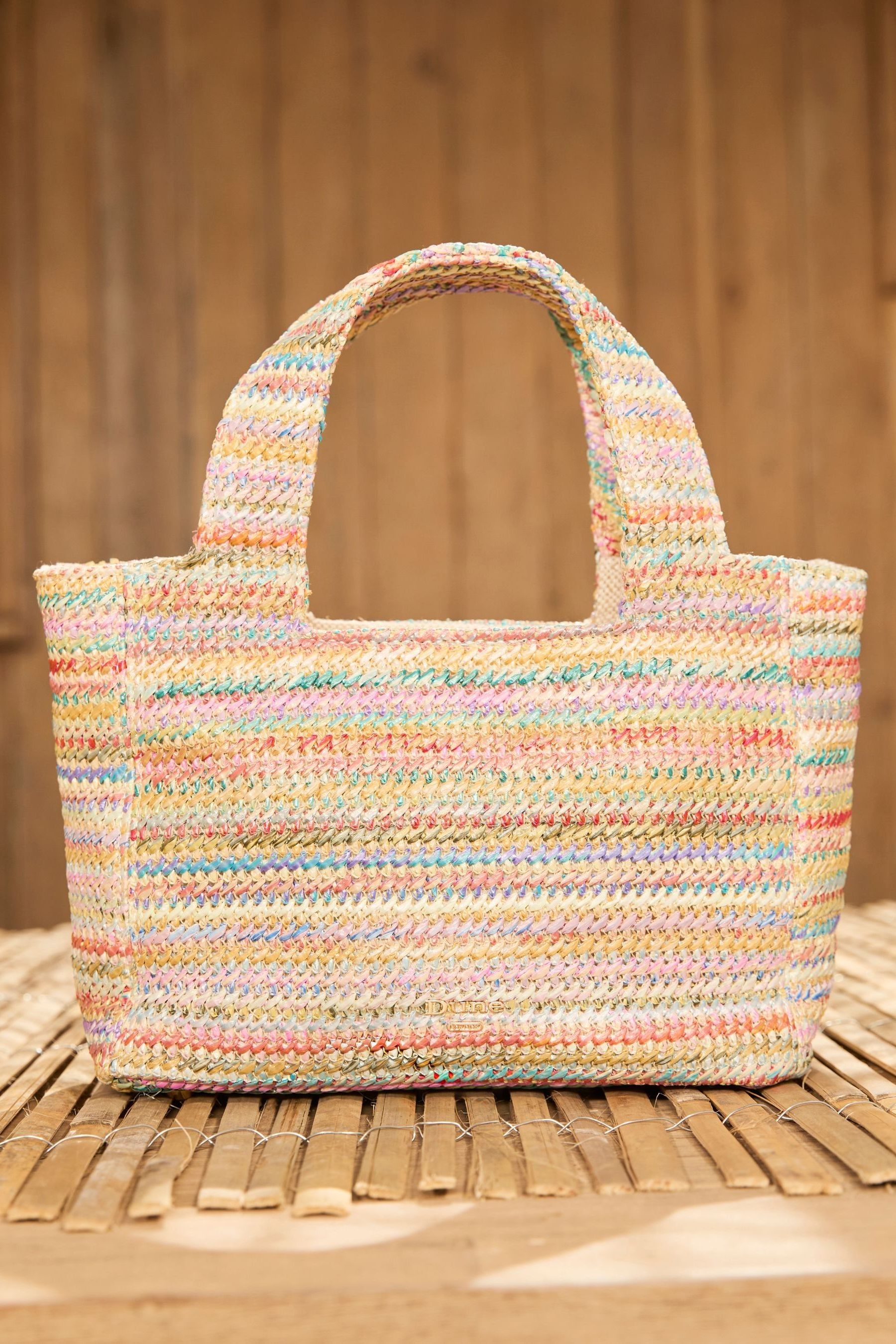 Dune raffia bag shop