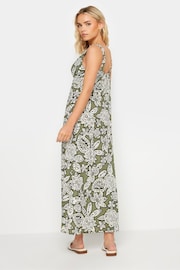 PixieGirl Petite Green Stencil Maxi Dress - Image 3 of 5