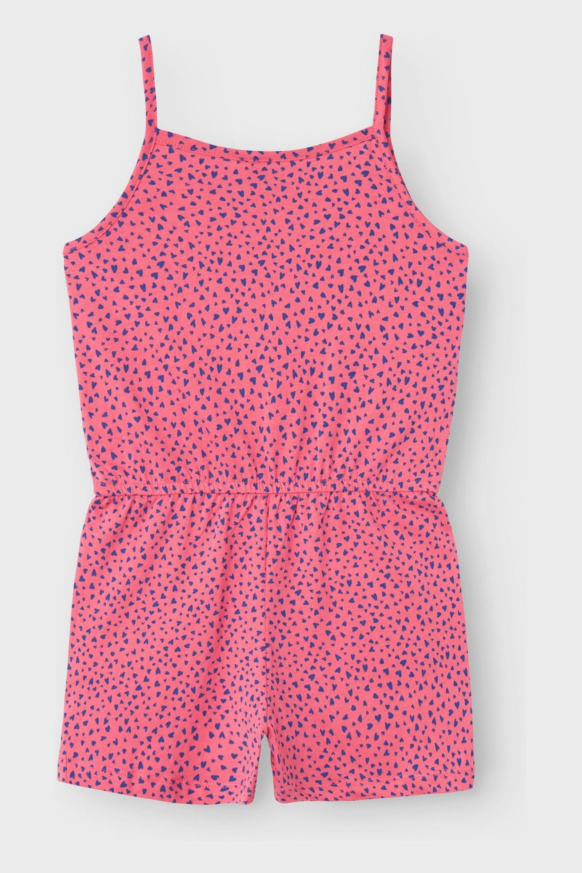 Name It Pink Printed Playsuit - Image 1 of 3