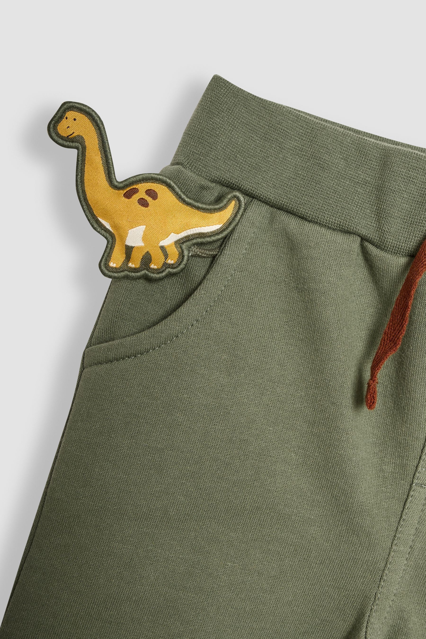 Buy JoJo Maman Bebe Natural Dinosaur Applique Sweatshirt Jogger Set from Next Ireland