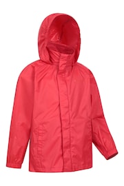 Mountain Warehouse Red Kids Pakka II Waterproof Jacket - Image 2 of 5