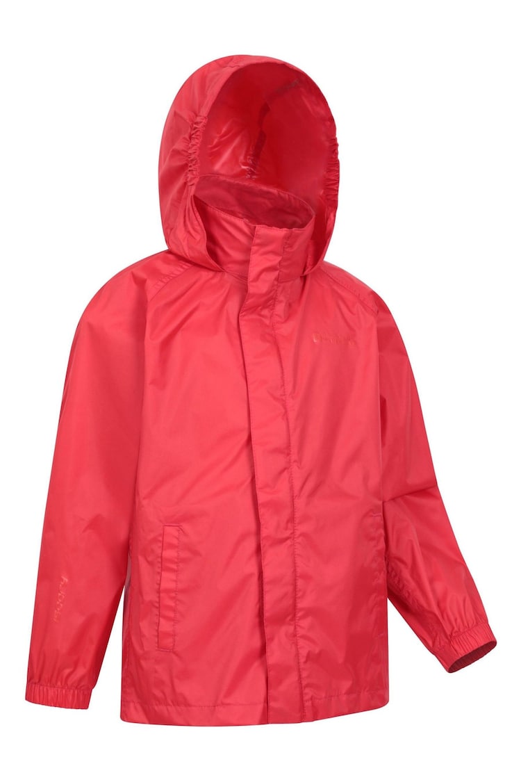 Mountain Warehouse Red Kids Pakka II Waterproof Jacket - Image 2 of 5