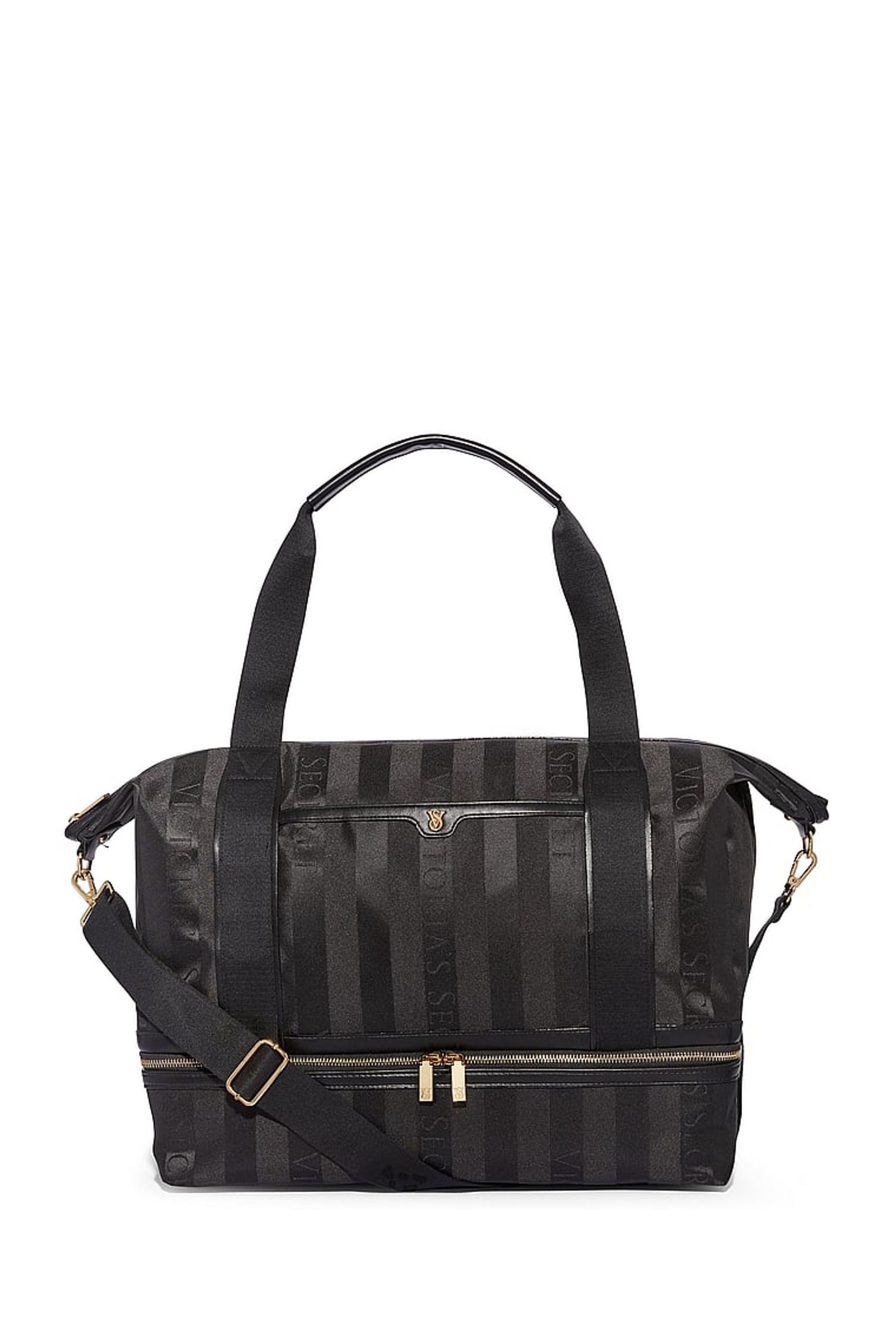 Buy Victoria s Secret Black Getaway Overnight Bag from the Next UK online shop