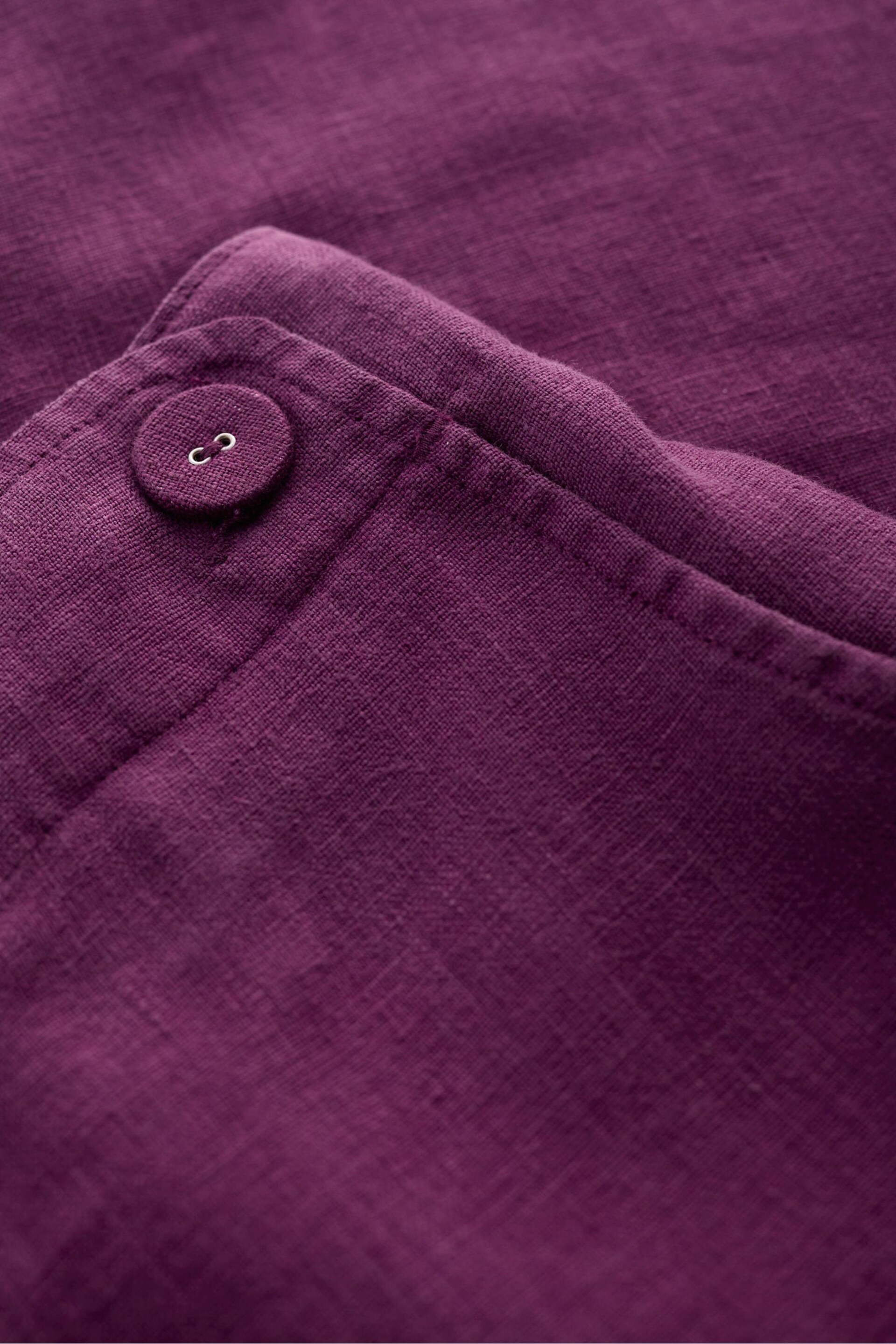 Seasalt Cornwall Purple Petite Brawn Point Trousers - Image 5 of 5