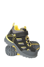 Mountain Warehouse Black Junior Drift Waterproof Walking Boots - Image 1 of 5