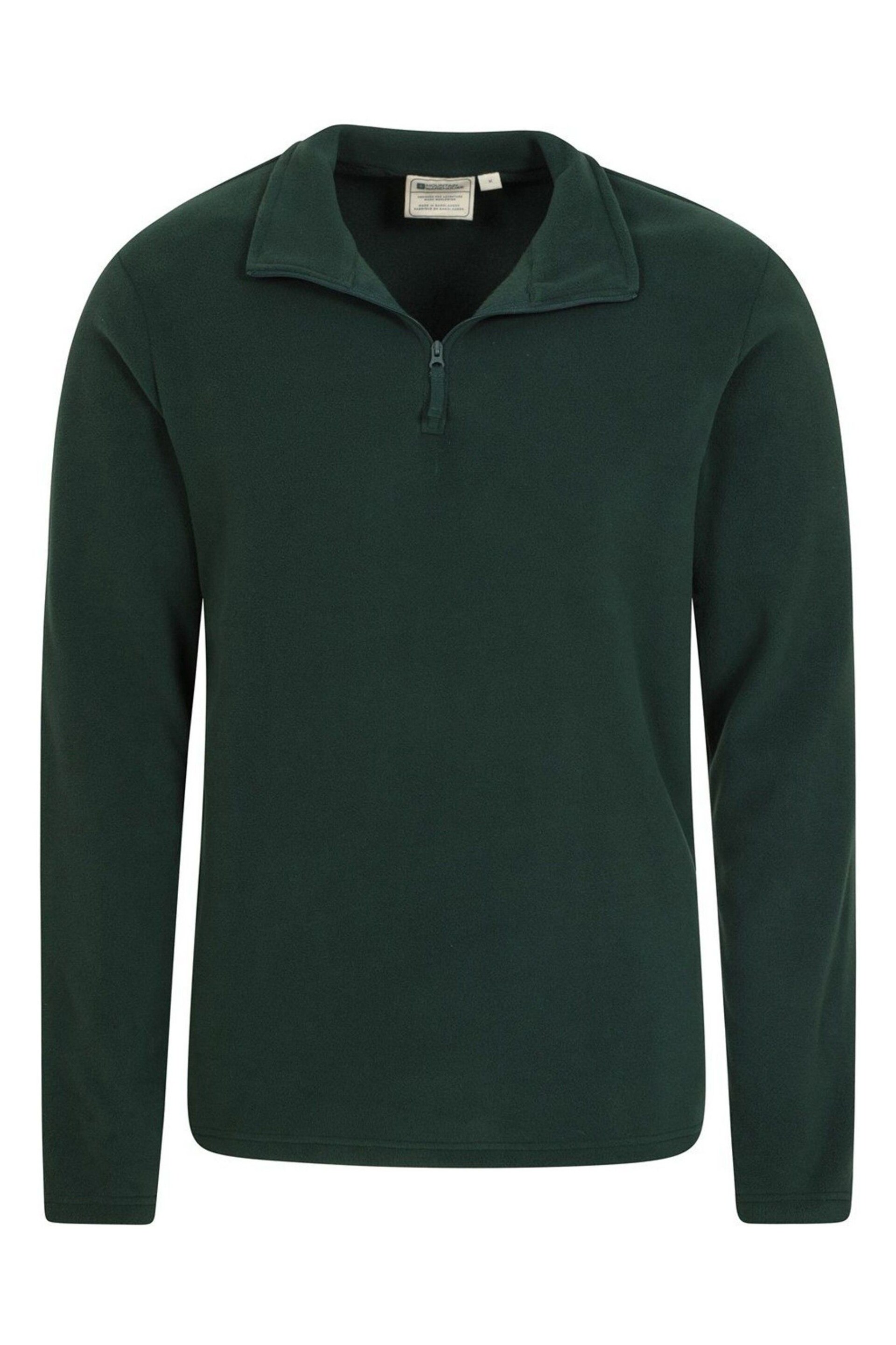 Mountain Warehouse Green Mens Camber Half Zip Fleece - Image 2 of 2