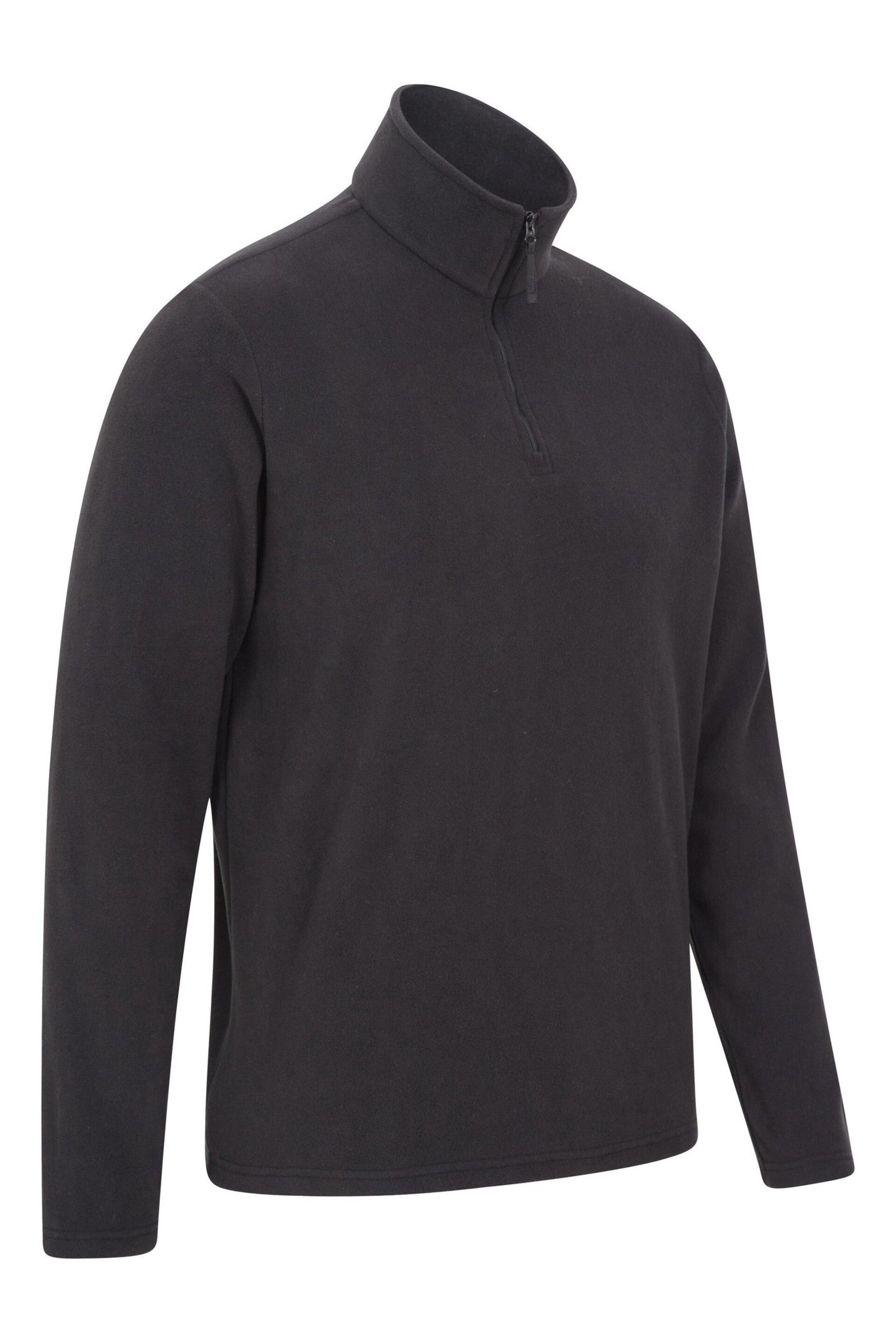 Mountain Warehouse Black Mens Camber Half Zip Fleece - Image 2 of 5