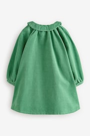 Green 100% Cotton Shirt Dress (3mths-8yrs) - Image 7 of 9