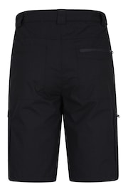 Mountain Warehouse Black Mens Trek Walking Shorts - Image 2 of 4