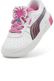 Puma White PUMA x TROLLS Cali OG Baby Girl Sneakers - Image 3 of 6