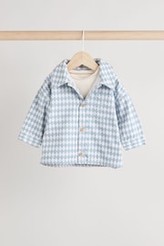 Blue Harlequin Baby Shirt And Trousers 3 Piece Set (0mths-2yrs) - Image 3 of 12