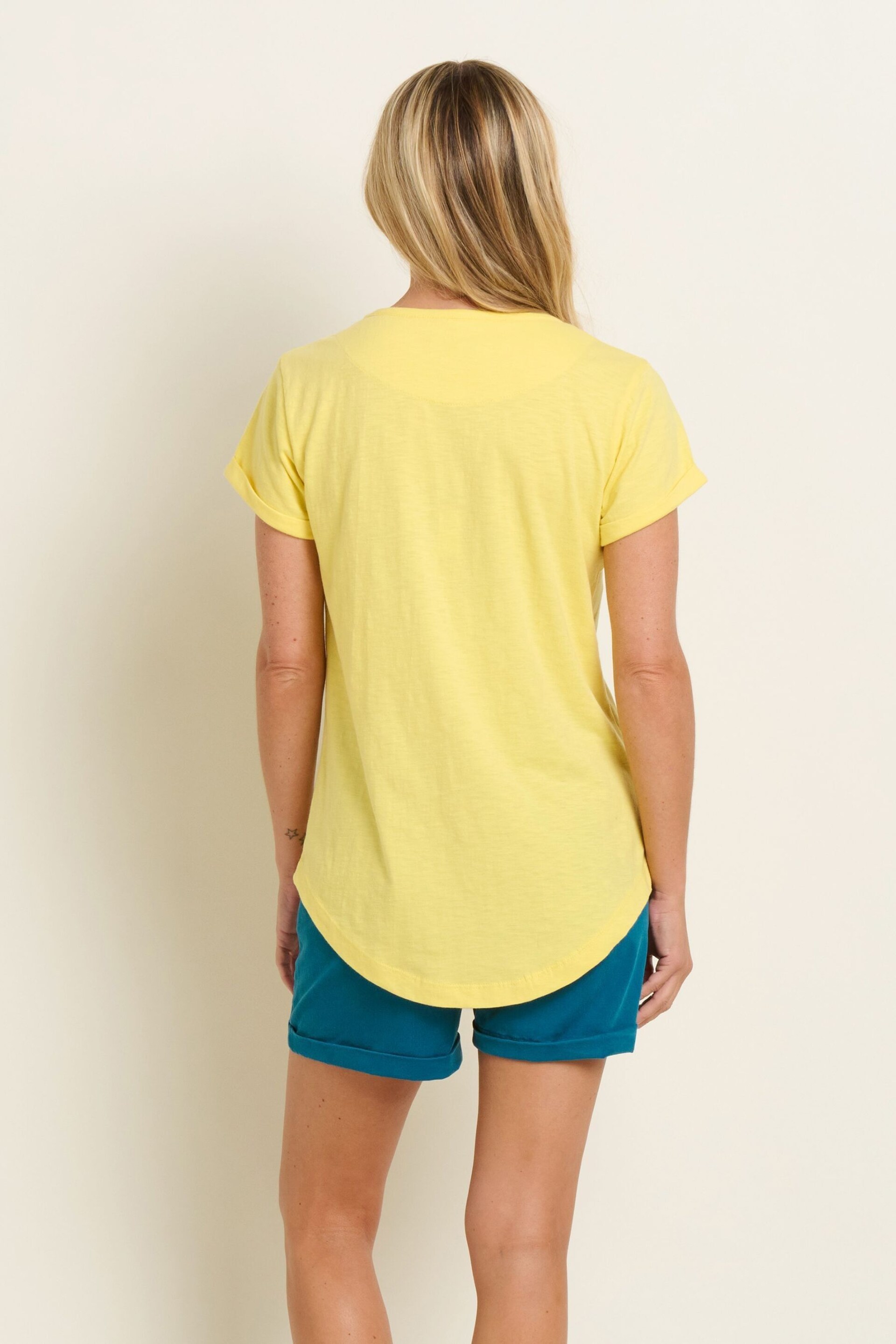 Brakeburn Yellow Shore T-Shirt - Image 2 of 5