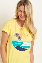 Brakeburn Yellow Shore T-Shirt - Image 3 of 5
