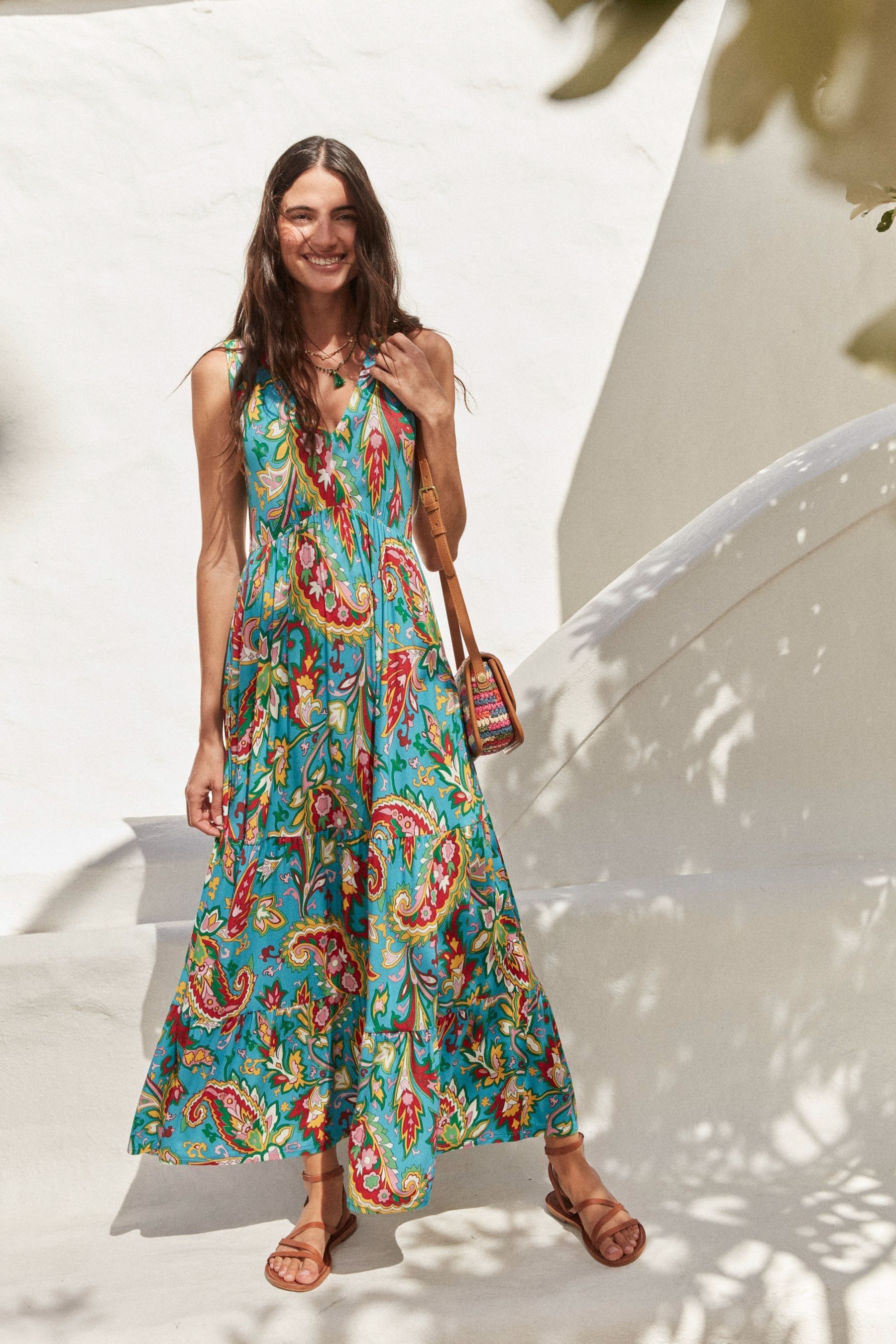 Buy Boden Robe longue en jersey from Next Luxembourg