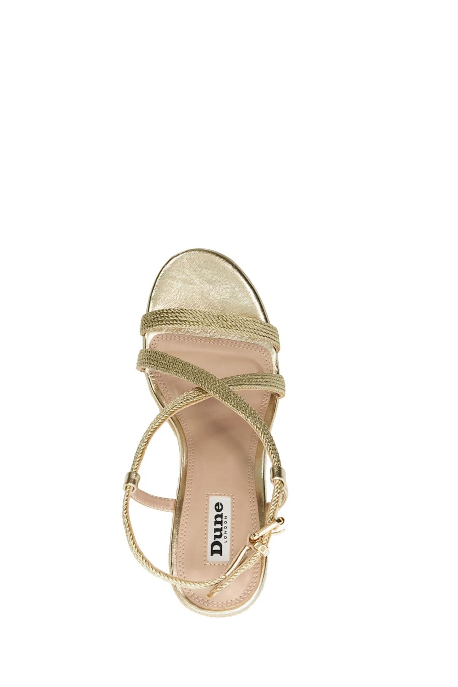 Dune gold wedges discount