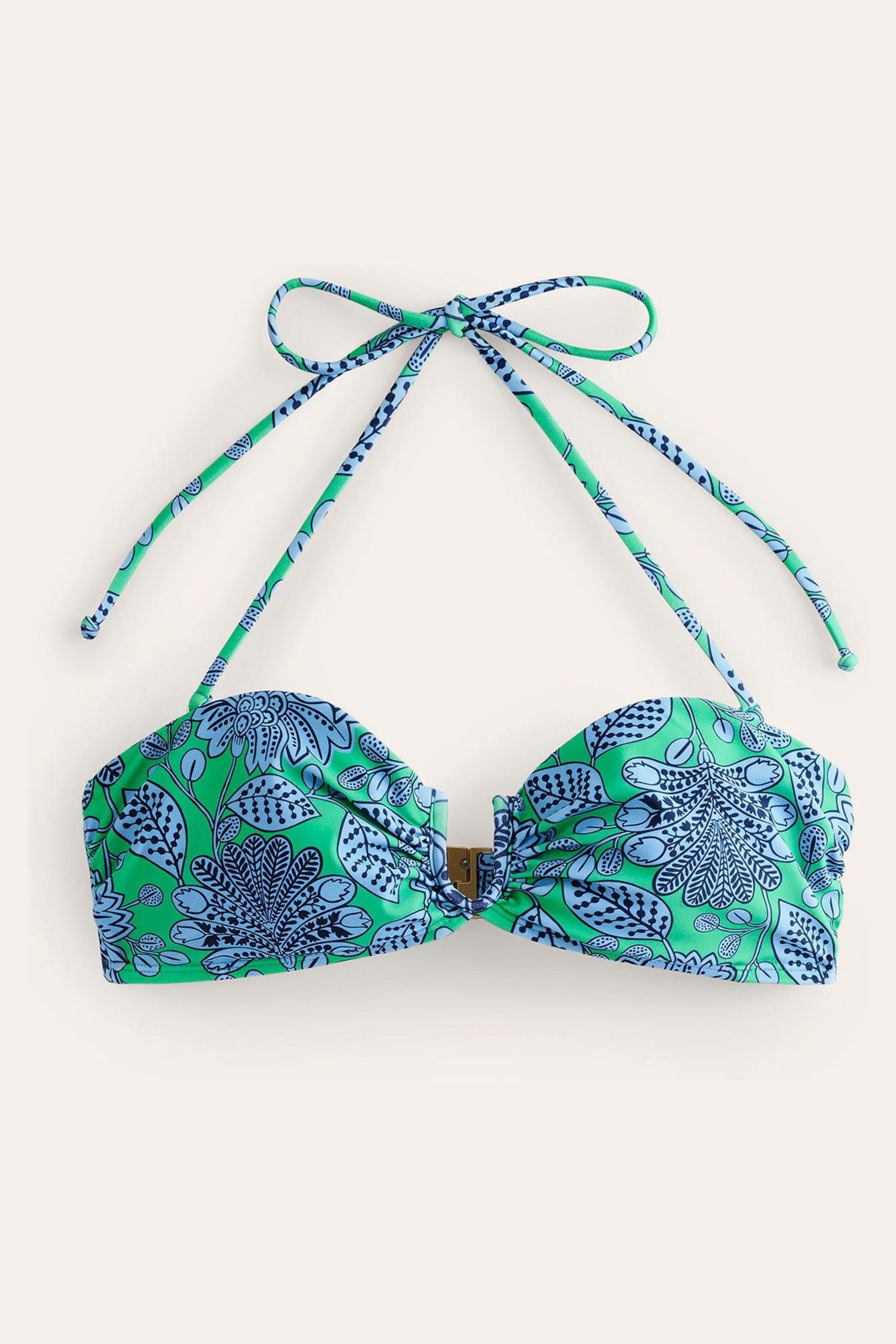 Boden Green U-Bar Bikini Top - Image 5 of 6