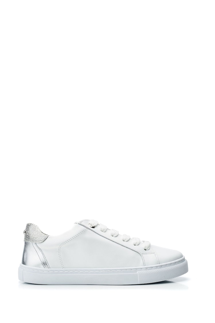 Moda In Pelle Braidie Slim Sole Lace Up Trainers - Image 1 of 4