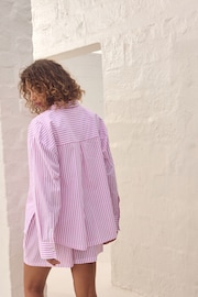 self. Pink Stripe Shirt - Image 3 of 5