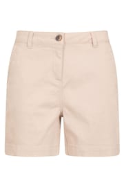 Mountain Warehouse Pink Womens Bay Organic Chino Shorts - Image 1 of 5